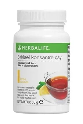 Herbalife Limon Aromalı Bitkisel Konsantre Çay 50g